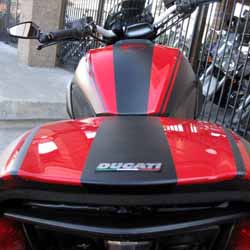 Project Diavel: Center Stripe Decal by Larry Lulay - March 2015